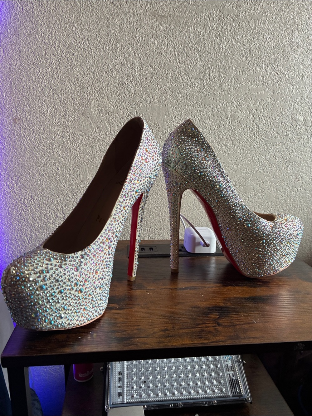Christian Louboutin daffodile 160 Crystal embellished “strass” pumps